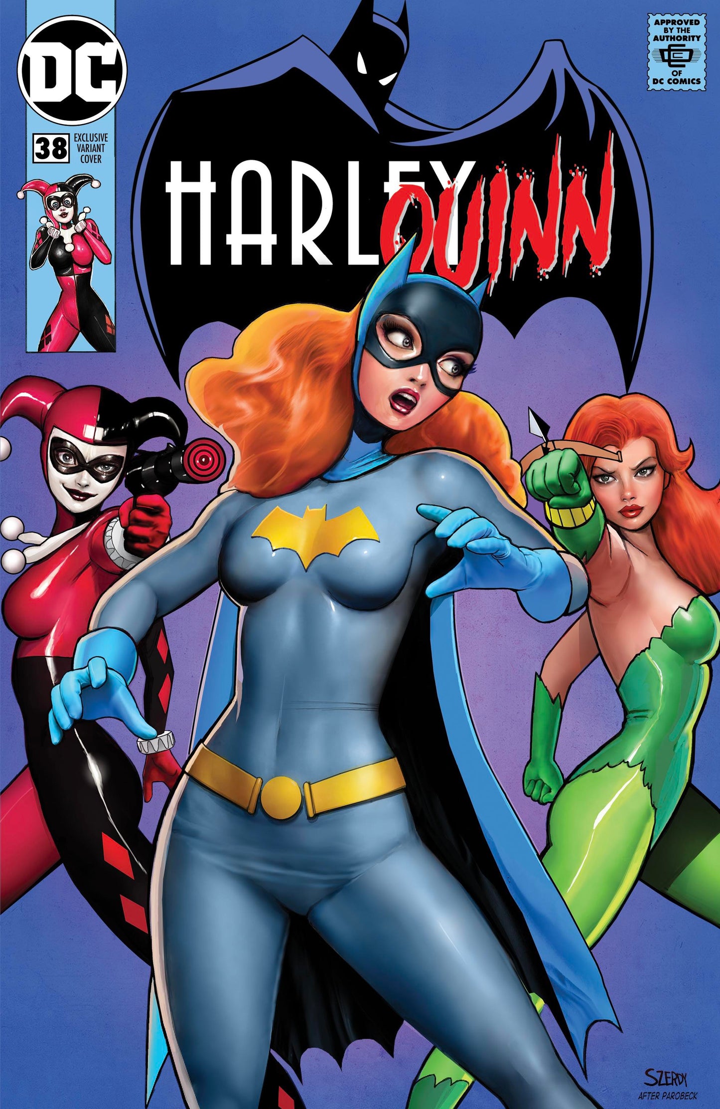 HARLEY QUINN #38 NATHAN SZERDY VARIANT