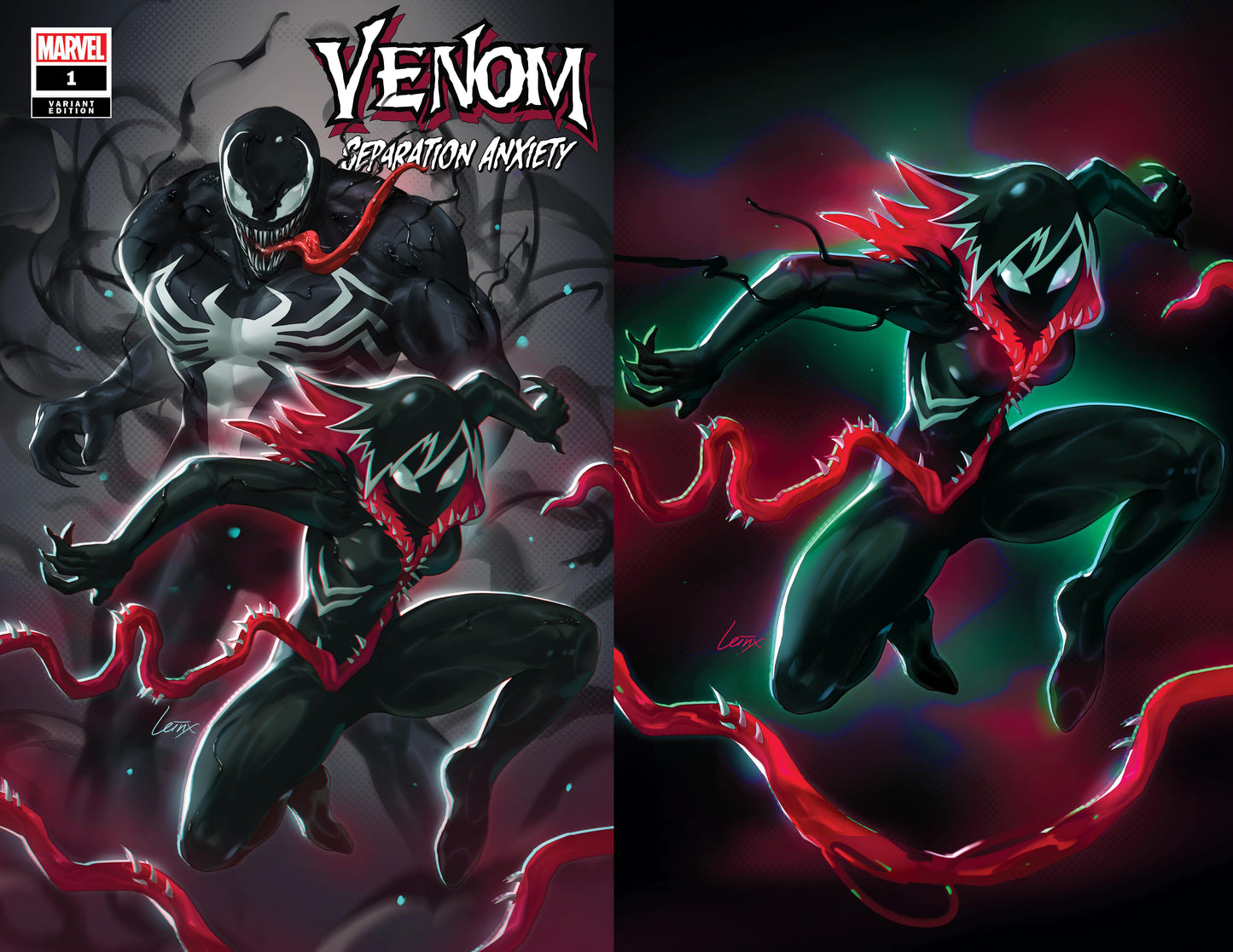 VENOM SEPARATION ANXIETY #1 LESLEY LEIRIX LI VARIANT