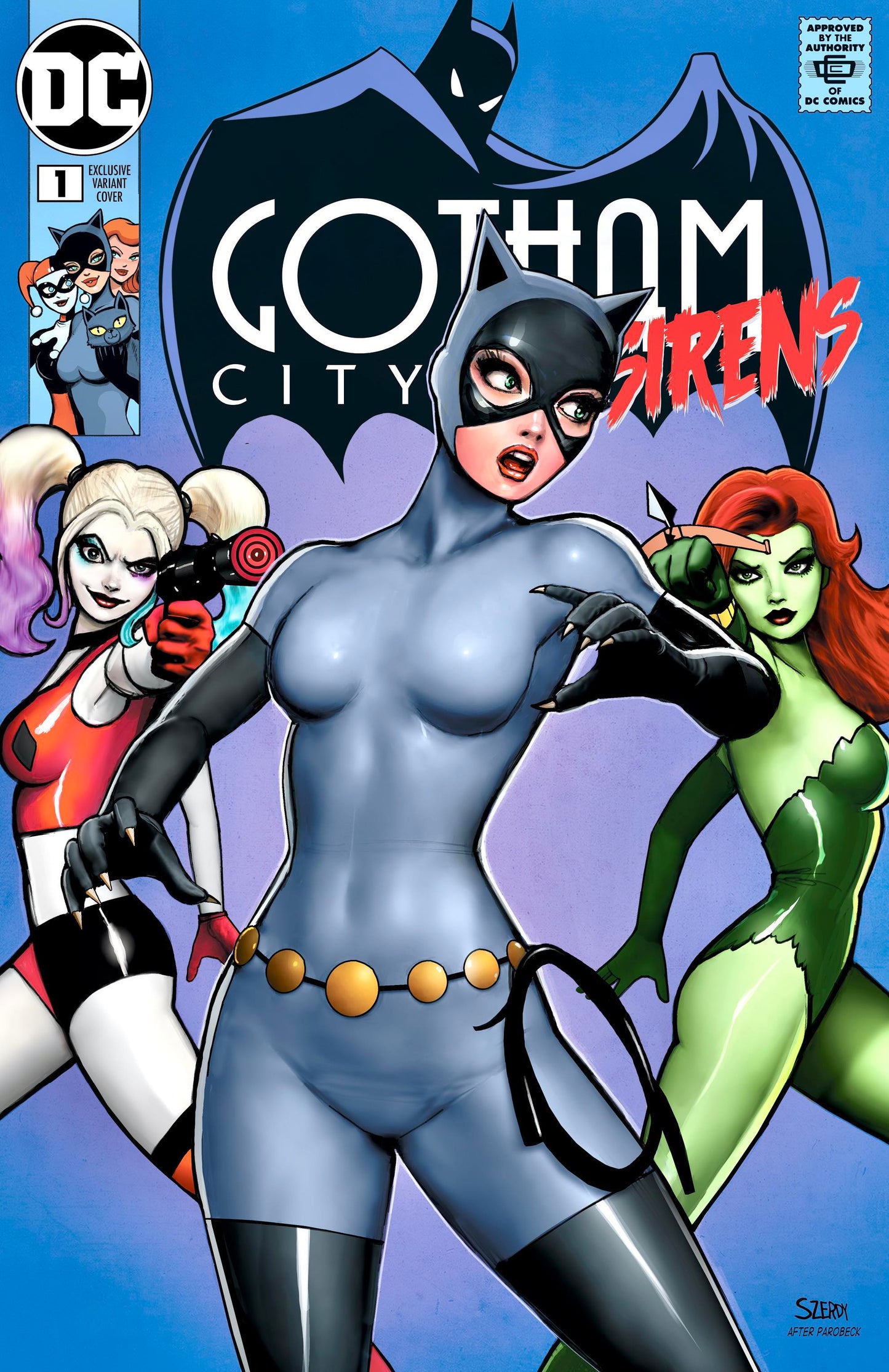 GOTHAM CITY SIRENS #1 SZERDY VARIANT