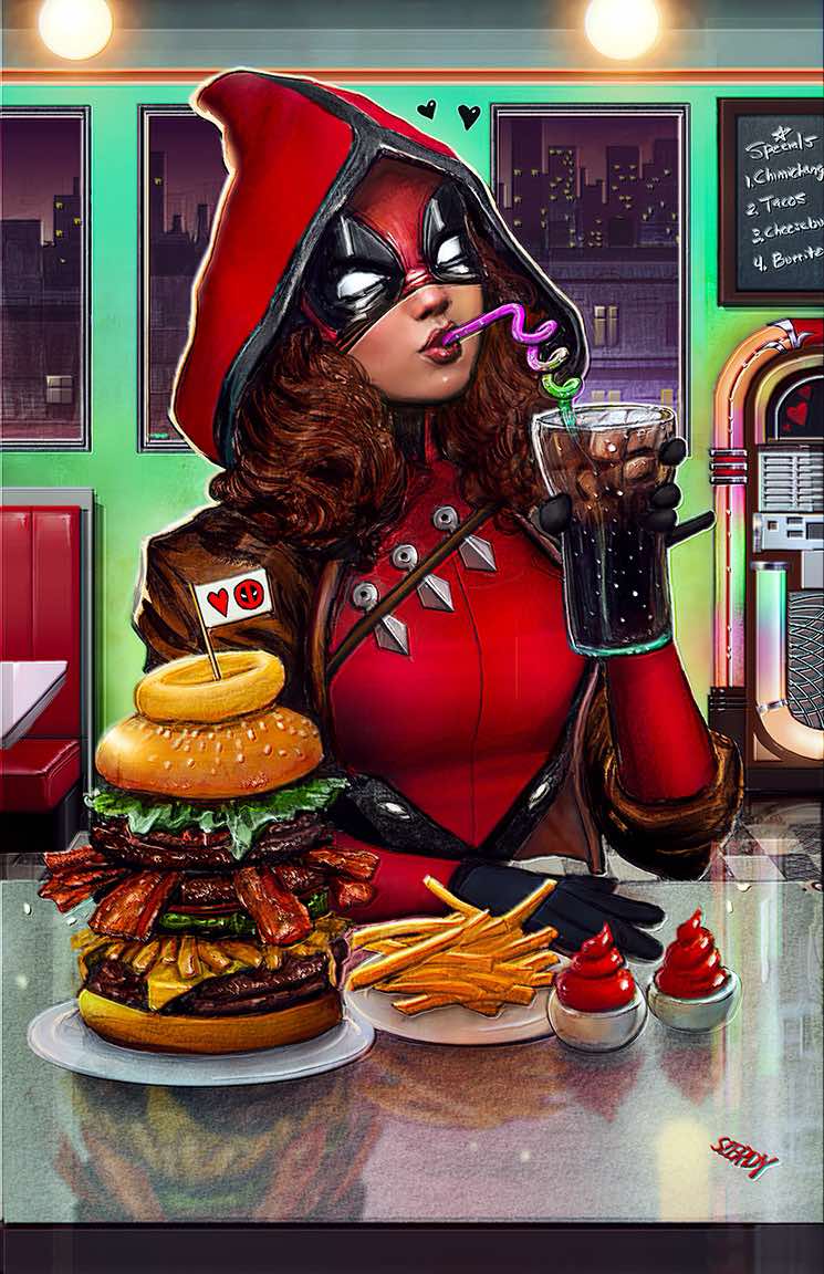 DEADPOOL 7 SZERDY VARIANT