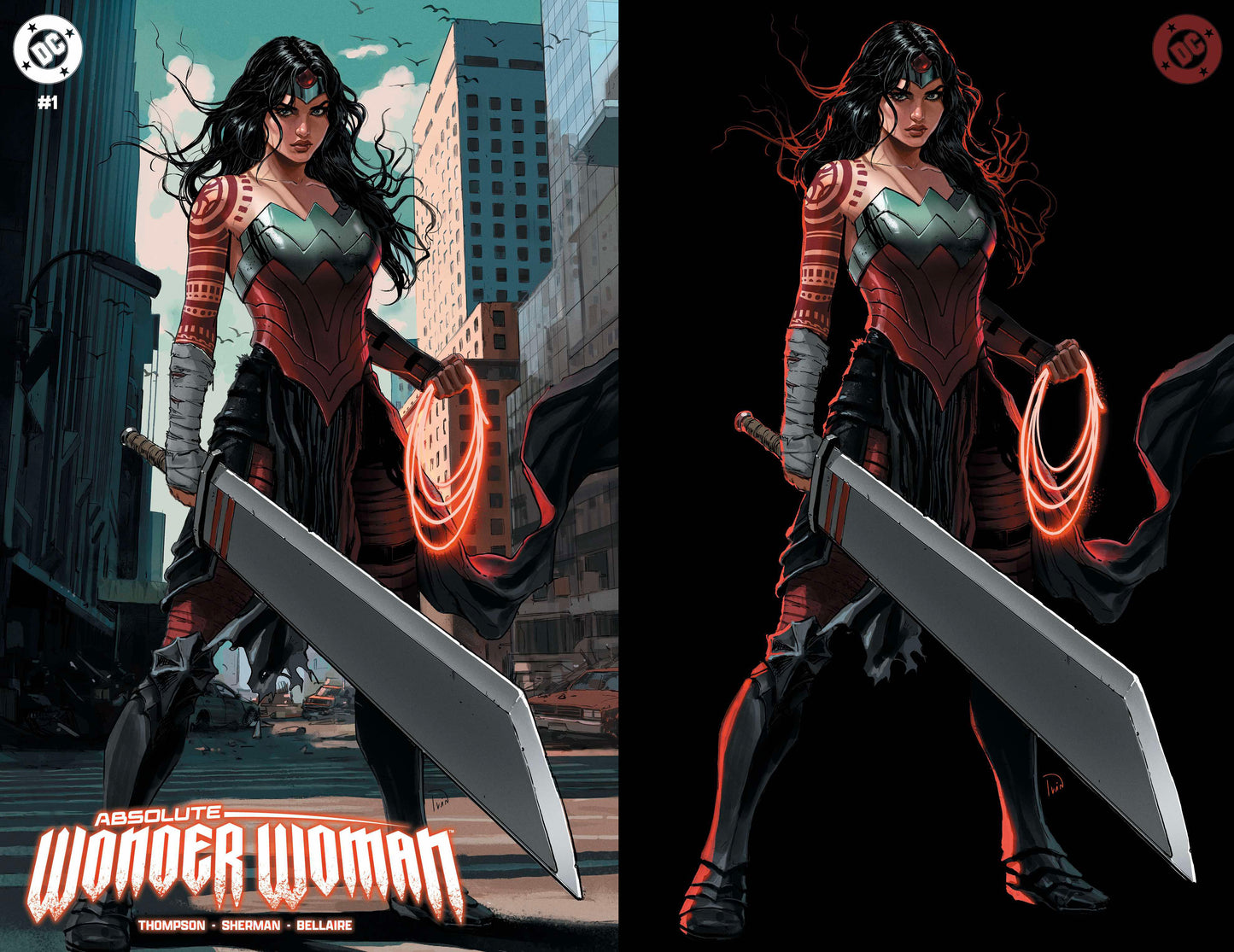ABSOLUTE WONDER WOMAN #1 IVAN TALAVERA VARIANT