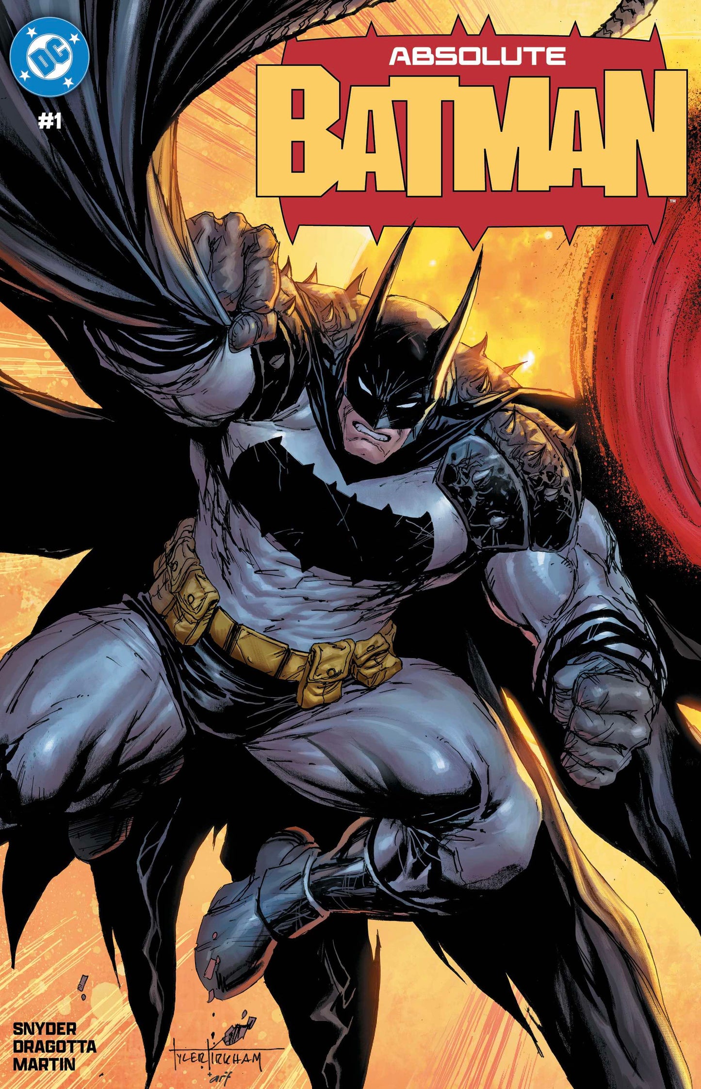 ABSOLUTE BATMAN & ABSOLUTE SUPERMAN #1 TYLER KIRKHAM VARIANT