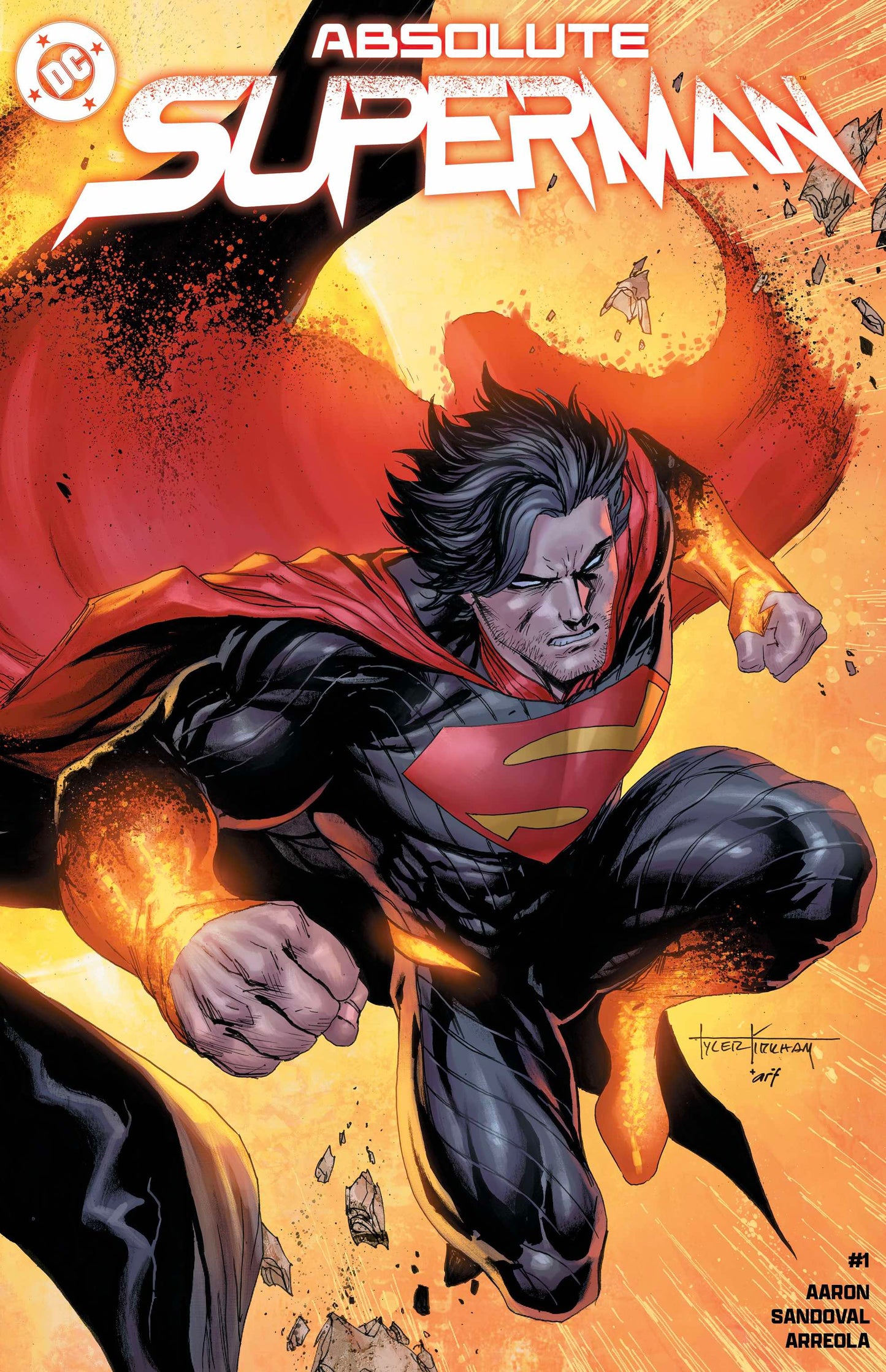 ABSOLUTE BATMAN & ABSOLUTE SUPERMAN #1 TYLER KIRKHAM VARIANT