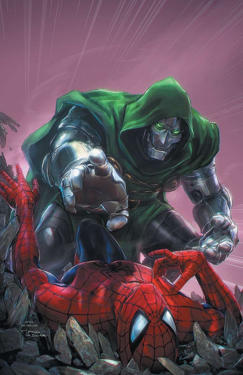 AMAZING SPIDER-MAN #61 TIAGO DA SILVA VARIANT