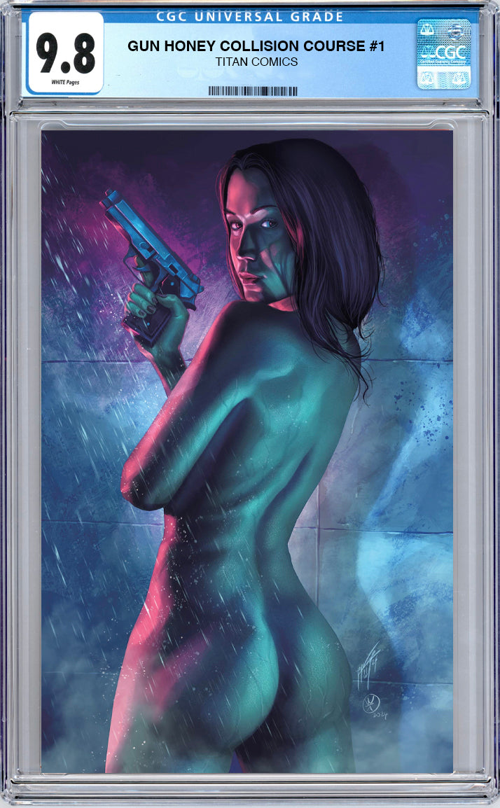 GUN HONEY COLLISION COURSE 1 NSFW RED BAND VIRGIN DAVID SANCHEZ VARIANT