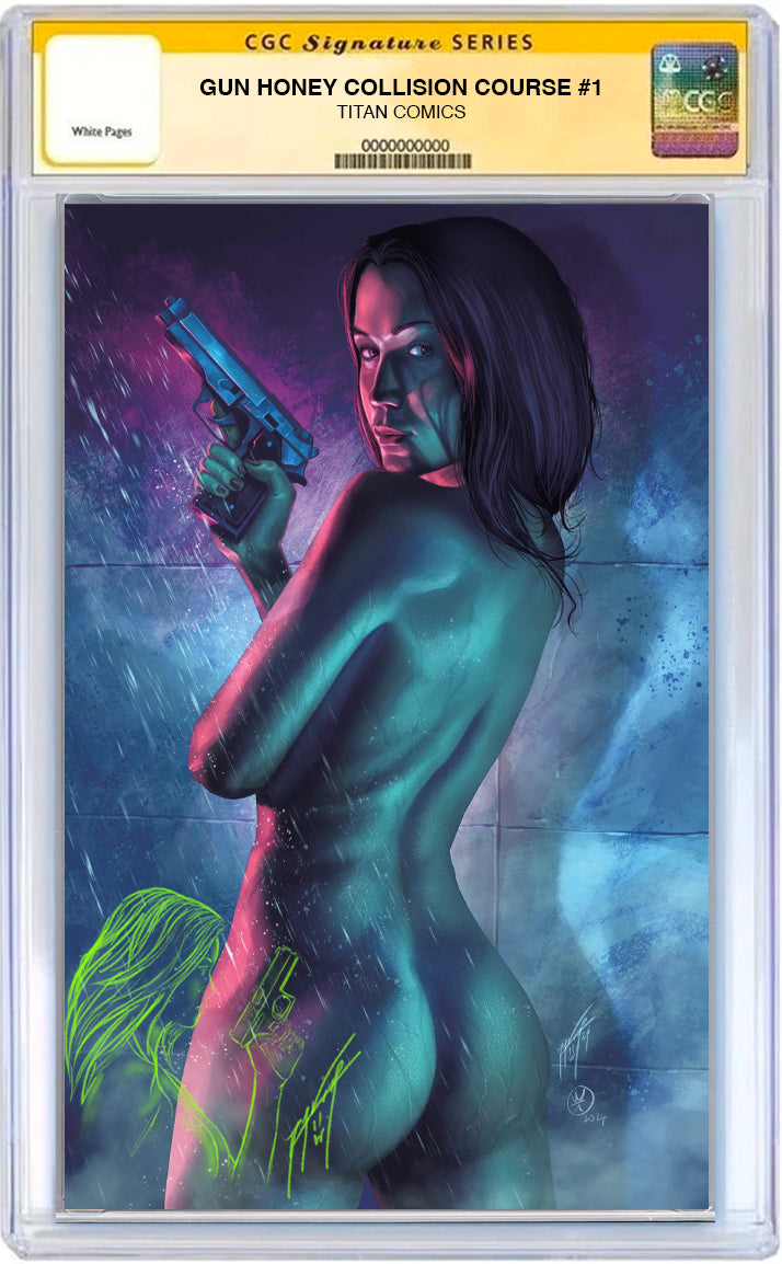 GUN HONEY COLLISION COURSE 1 NSFW RED BAND VIRGIN DAVID SANCHEZ VARIANT