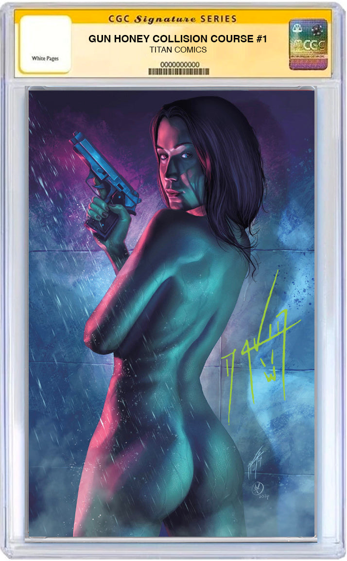 GUN HONEY COLLISION COURSE 1 NSFW RED BAND VIRGIN DAVID SANCHEZ VARIANT