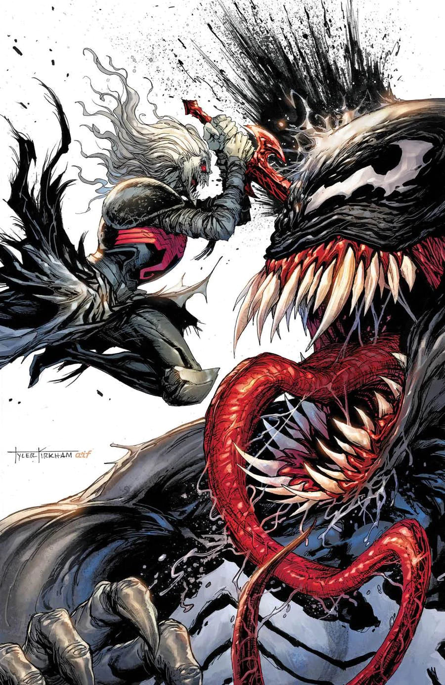 VENOM 28 TYLER KIRKHAM VIRGIN VARIANT
