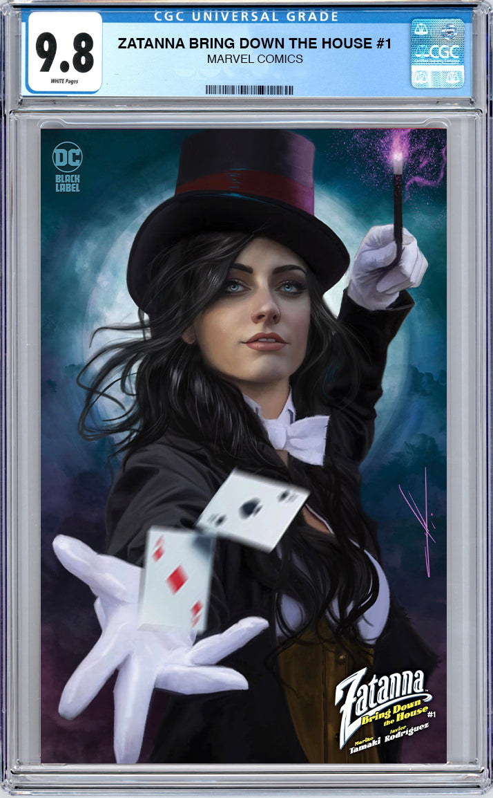 ZATANNA BRING DOWN THE HOUSE #1 CARLA COHEN VARIANT