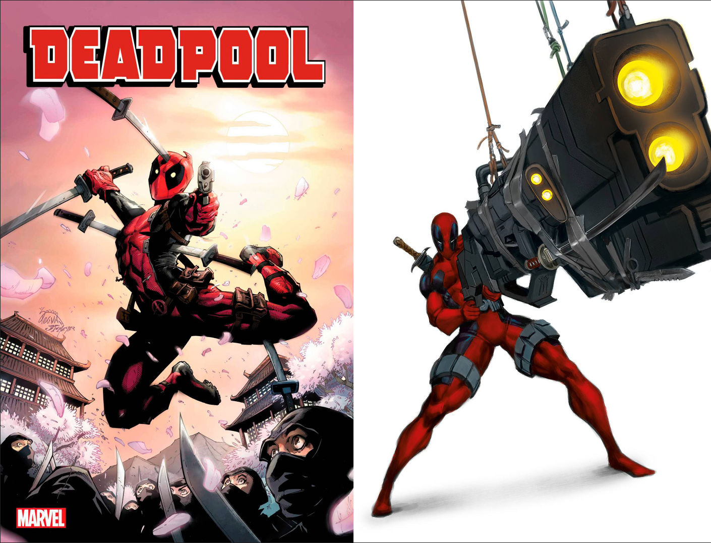 DEADPOOL 1 DERRICK CHEW VARIANT