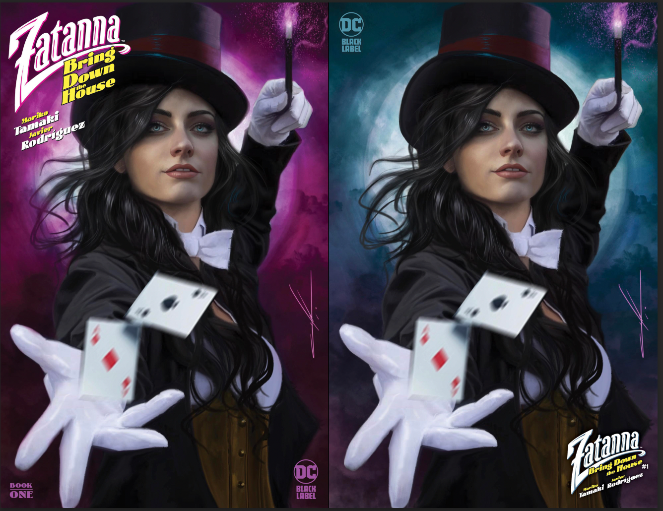 ZATANNA BRING DOWN THE HOUSE #1 CARLA COHEN VARIANT