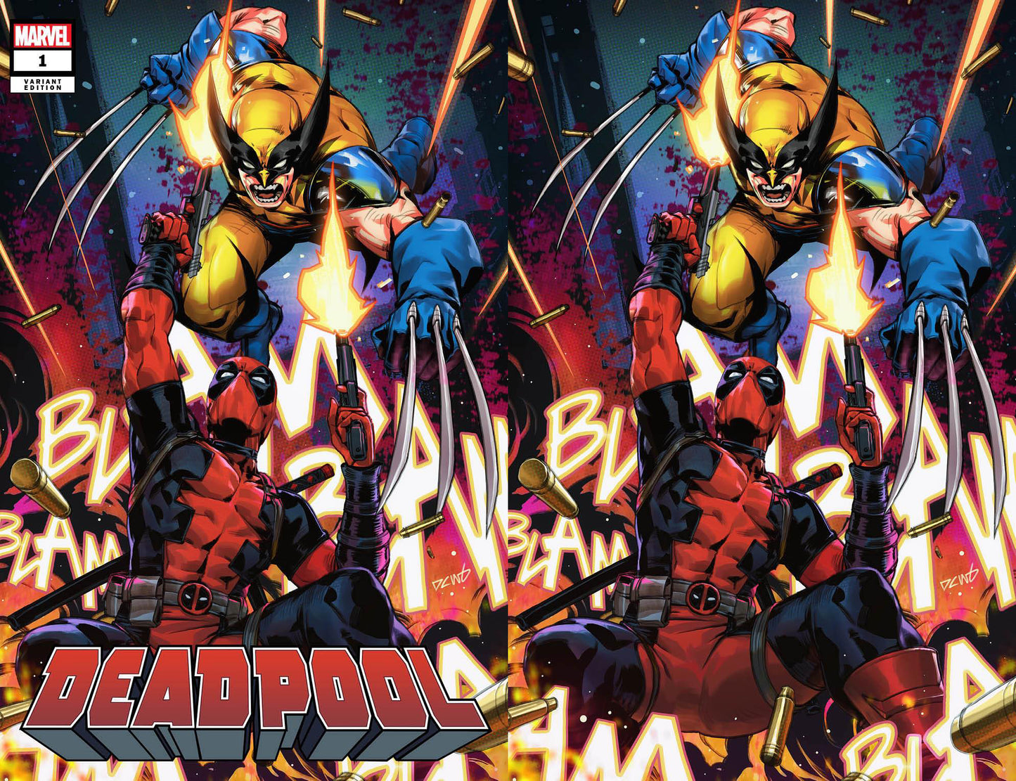 DEADPOOL 1 DERRICK CHEW VARIANT