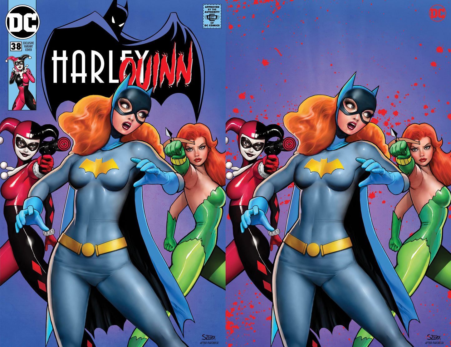 HARLEY QUINN #38 NATHAN SZERDY VARIANT