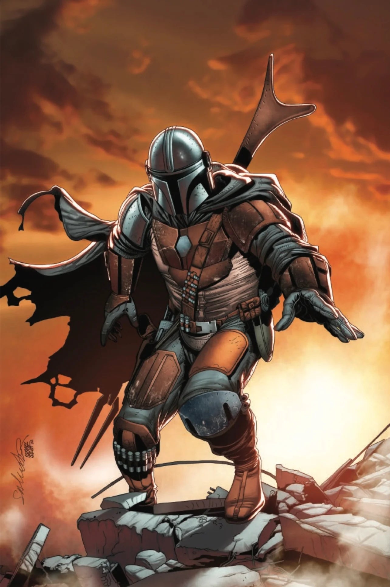 STAR WARS MANDALORIAN 2 SALVADOR LARROCA VIRGIN VARIANT