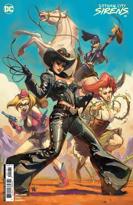 GOTHAM CITY SIRENS #1 SZERDY VARIANT