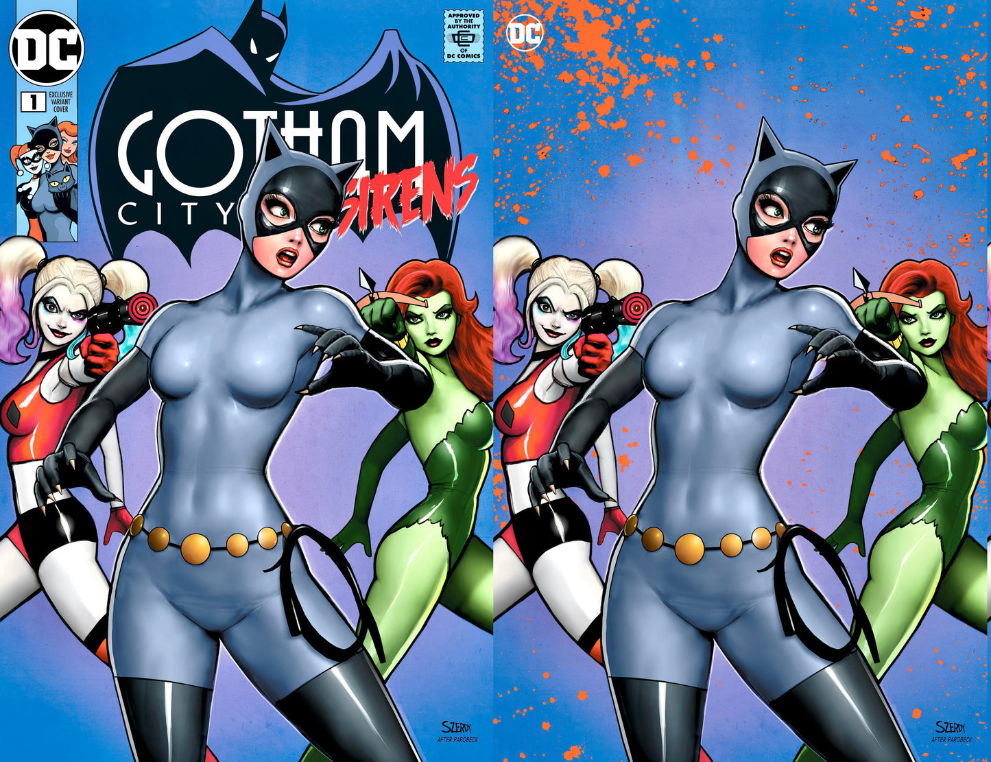 GOTHAM CITY SIRENS #1 SZERDY VARIANT