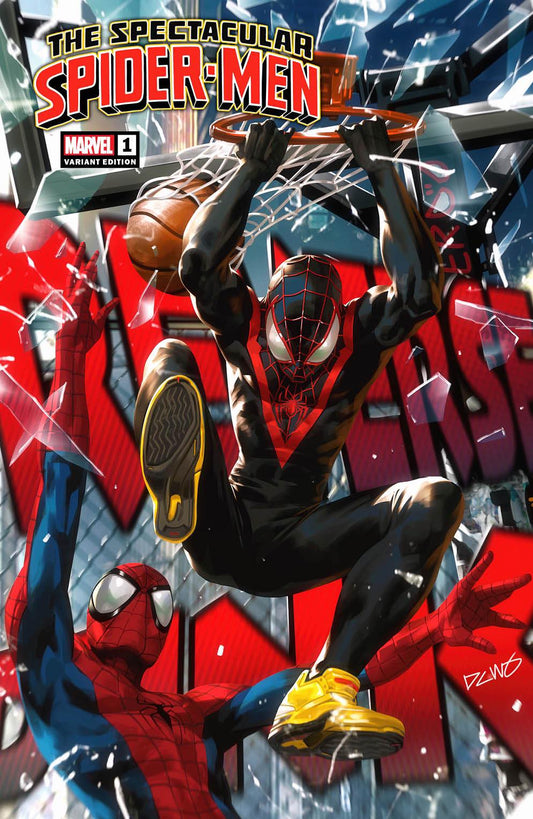 THE SPECTACULAR SPIDER-MEN 1 DERRICK CHEW TRADE DRESS VARIANT