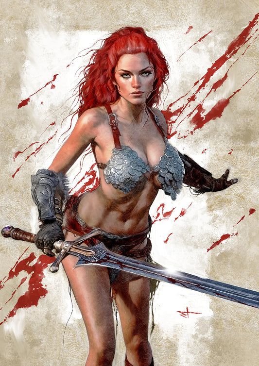 SAVAGE RED SONJA 1 MARCO TURINI VIRGIN VARIANT