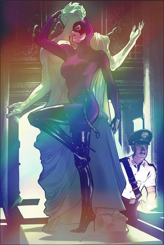 CATWOMAN #66 RATCHA LIN AND PABLO VILLALOBOS FOILS