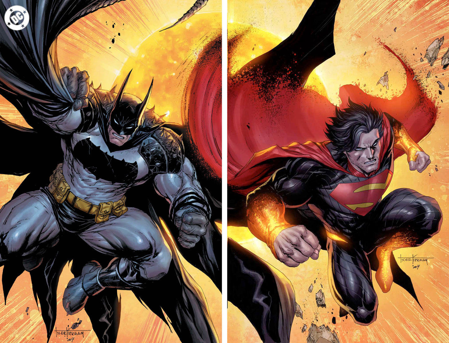 ABSOLUTE BATMAN & ABSOLUTE SUPERMAN #1 TYLER KIRKHAM VARIANT