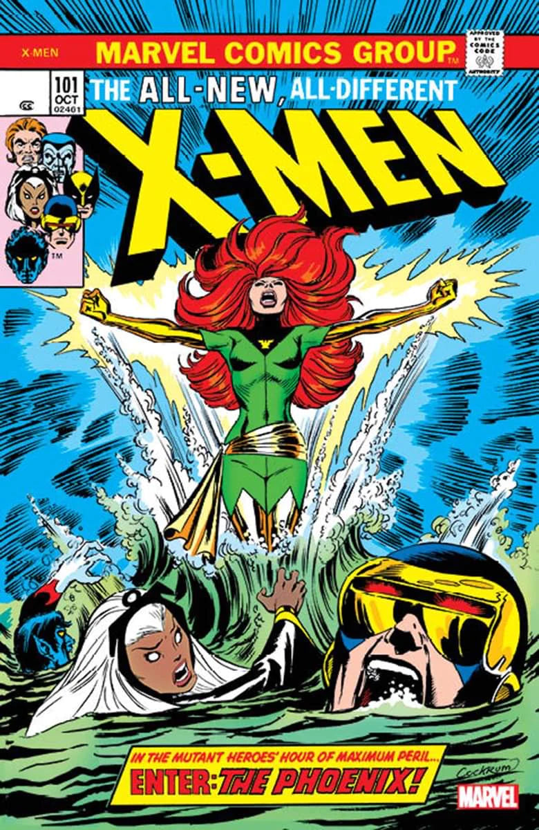 X-MEN 101 FACSIMILE EDITION DAVE COCKRUM FOIL TRADE DRESS