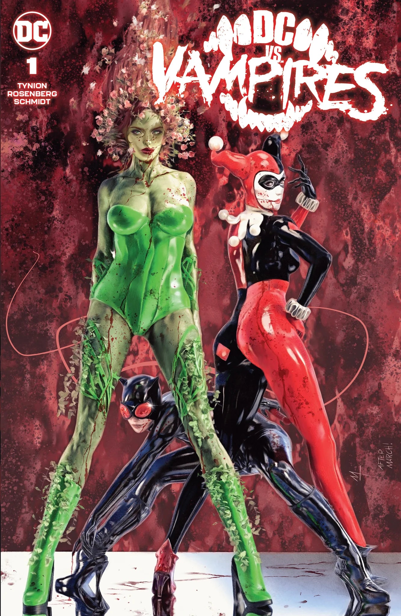 DC VS VAMPIRES 1 TURINI TRADE DRESS