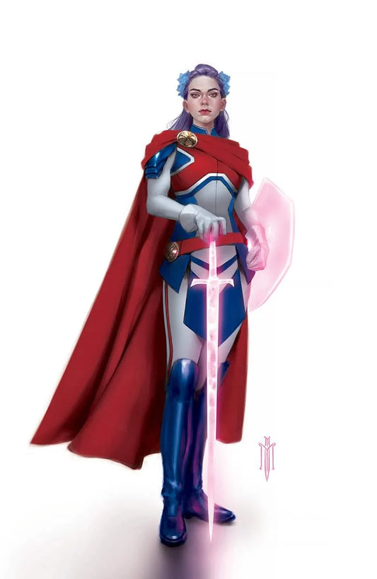 BETSY BRADDOCK CAPTAIN BRITAIN 1 MIGUEL MERCADO VIRGIN VARIANT