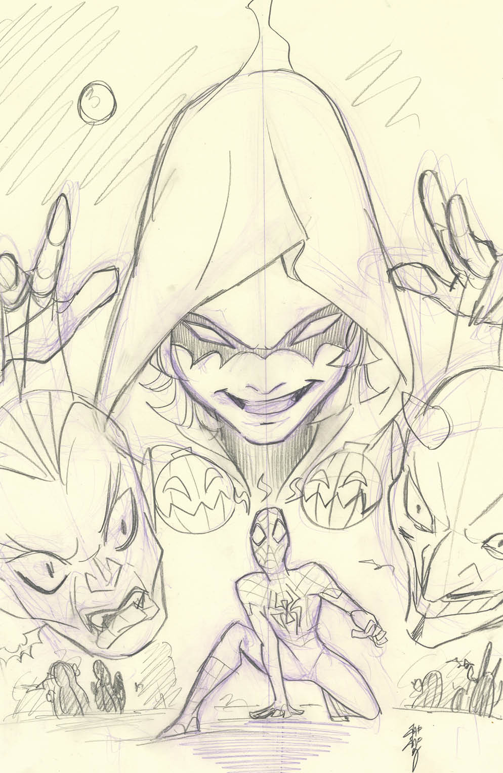 AMAZING SPIDER-MAN 14 MOMOKO SKETCH VARIANT