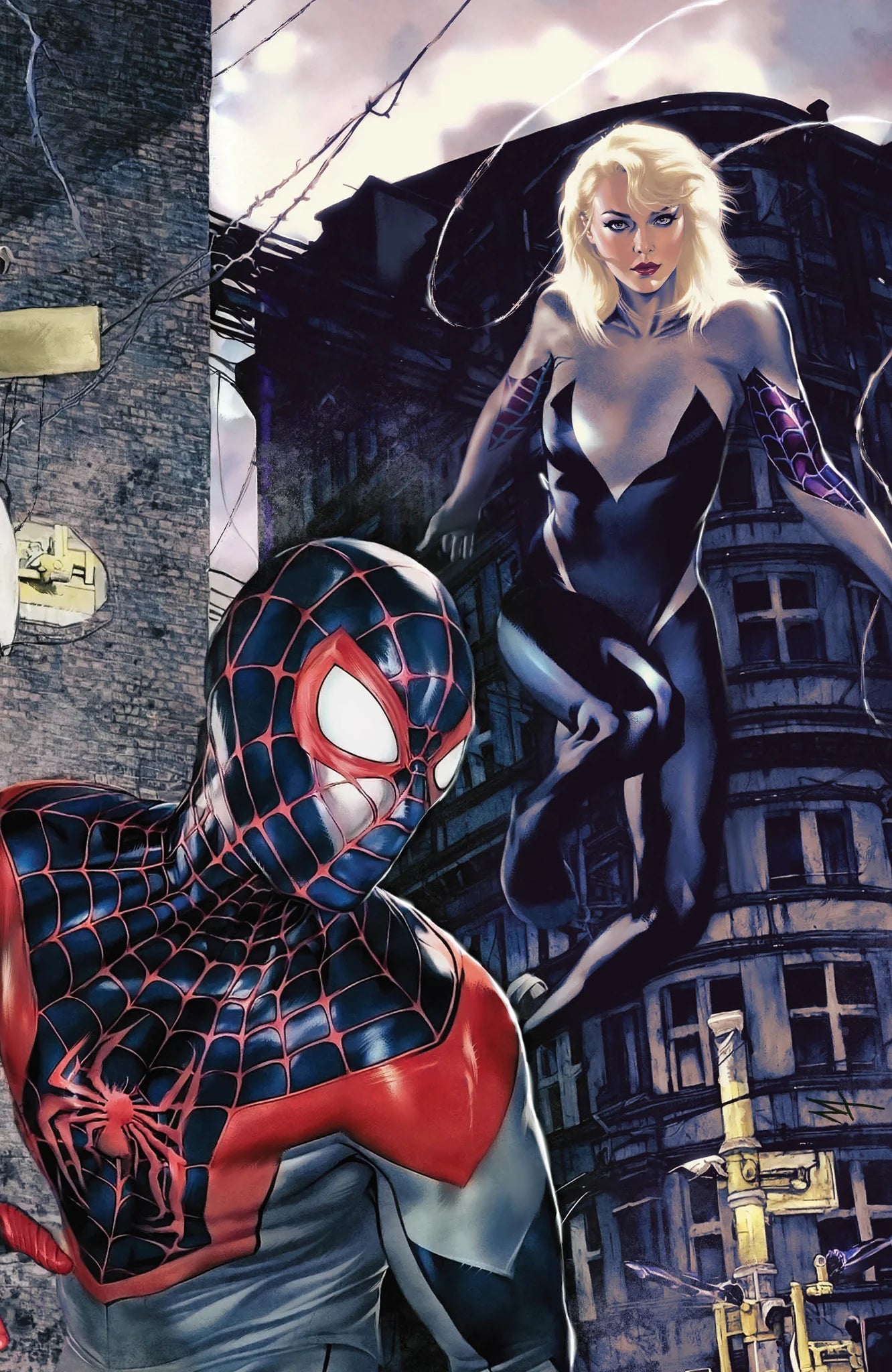 MILES MORALES SPIDER-MAN 1 TURINI VIRGIN VARIANT