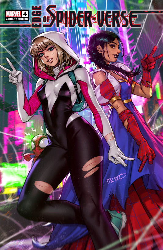 EDGE OF SPIDER-VERSE 4 DERRICK CHEW TRADE DRESS