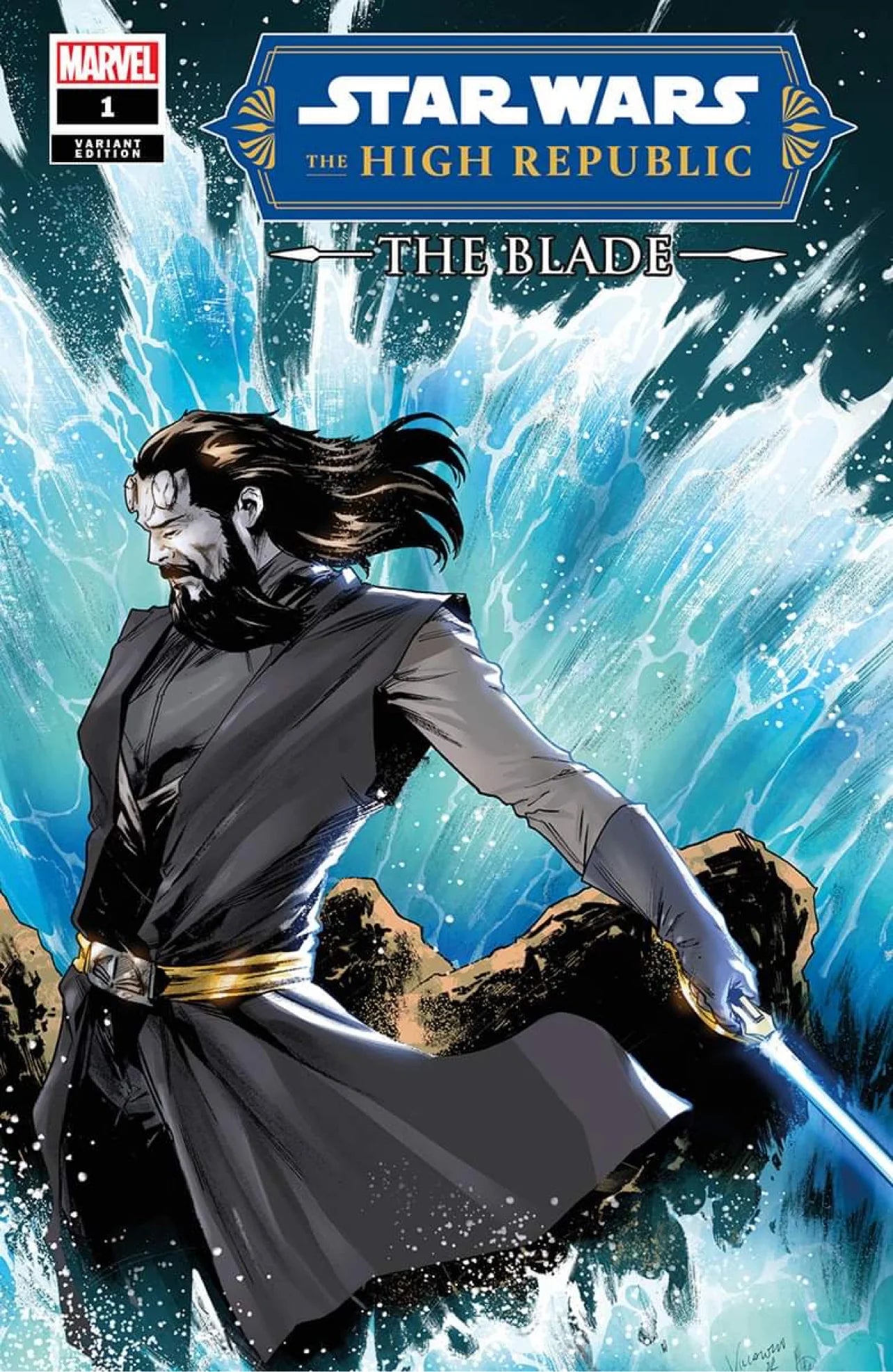 STAR WARS THE HIGH REPUBLIC THE BLADE 1 VILLANELLI TRADE DRESS