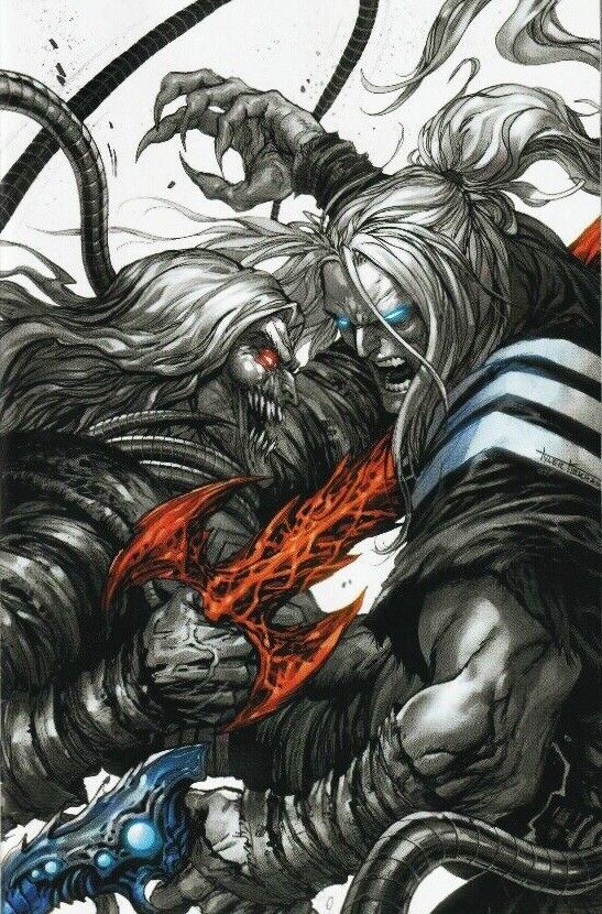 WEB OF VENOM WRAITH 1 TYLER KIRKHAM COLOR SPLASH VIRGIN VARIANT